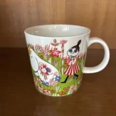 【アラビア】2016ムーミン マグカップ 花柄 箱あり