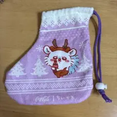 コカ・コーラ ちいかわ クリスマスソックスオーナメント　モモンガ