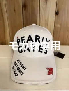 PEARLY GATES ゴルフ キャップ ホワイト　ユニセックスのサムネイル
