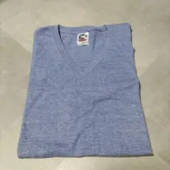 CROSS Vネック Tシャツ ライトブルーのサムネイル