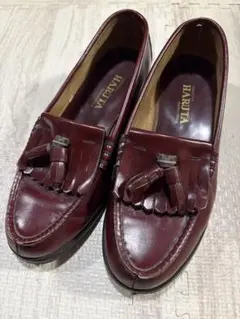 ハルタ HARUTA 313 レザー タッセルローファー 23E ブラウン