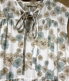 春夏！可愛い★PAUL＆JOE UNIQLOコラボ　花柄ティアードワンピース