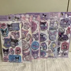 Kuromi ウォーターシール 6枚セット