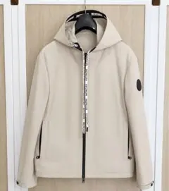 モンクレール　ナイロンパーカー　サイズ1 ベージュ　カルレス