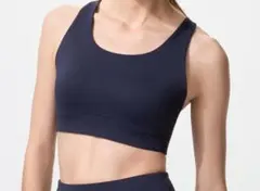 ユニクロ ワイヤレスブラ アクティブ ネイビー・ブラック 2色セット