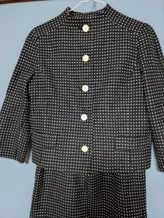 ジュンコシマダ ドット柄ジャケットとスカートのセット