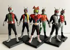 仮面ライダー　HG ガシャポン　6体セットのサムネイル