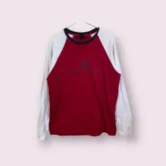 TOMMY HILFIGER ロングTシャツ Lサイズ ラグラン
