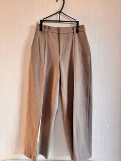 UNIQLO ブラッシュドジャージーワイドパンツ