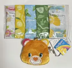 ケアベア コインパースと入浴剤5個セット