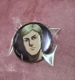 進撃の巨人 レイヴンブレイド ツリビレ ツリービレッジ 缶バッジ エルヴィン
