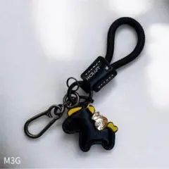 午年 縁起物 馬 レザー キーホルダー 高級感 運気UP M3G