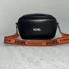 XGIRL ブラック ショルダーバッグ