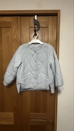 ZARA ライトブルー キルティングジャケット 120cm