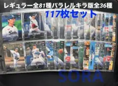 BBM2025東京ヤクルトスワローズレギュラー81種＋キラ版全36種コンプセット