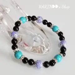 対人運ÜP⤴ ⭐ブルーレースアゲート⭐ ブレスレット