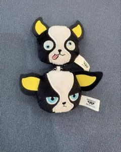 ジョジョの奇妙な冒険　マスコットぬいぐるみ　イギー　2種セット　ナムコ限定