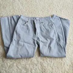 ZARA THE GRUNGE PANT ライトブルー 34