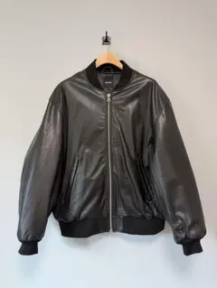 Burberrys レザージャケット 羊革 ブルゾン　ma-1 バーバリー Burberrys レザージャケット 羊革 ブルゾン ma-1 バーバリー - メルカリ