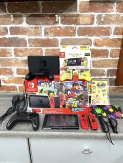 Nintendo Switch スーパーマリオ オデッセイセット 周辺機器多数