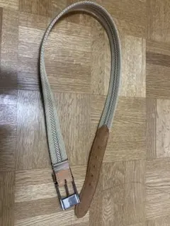 ヘリンボーンストライプ ベルト