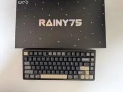 美品】 Rainy75 pro ミッドナイト ブラック - メルカリ