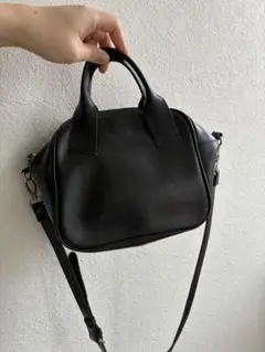 TAKE 黒 レザー ショルダーバッグ 牛革