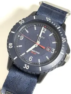 美品 TIMEX タイメックス ガラティンソーラー ソーラー電池 メンズ時計