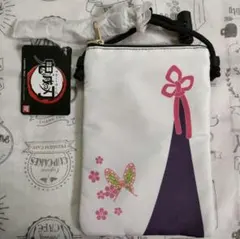 「鬼滅の刃 」 栗花落 カナヲ❤花の呼吸　可愛い縦型ショルダーバッグ　新品