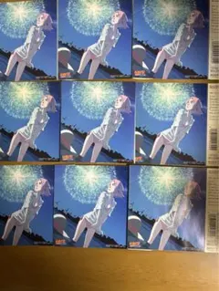 NARUTO疾風伝 魔法使いの夜 春野サクラ水着ステッカー 10枚セット