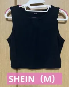 新品美品　SHEIN シーイン　タンクトップ　レディース　ブラック　M