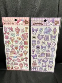 クロミ＆マイメロ　キャンディーステッカー♡
