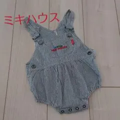 レトロ ミキハウス ロンパース オーバーオール 85