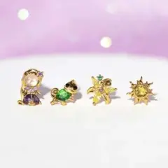 【Disney／プリンセス】ラプンツェル ピアスセット②のサムネイル