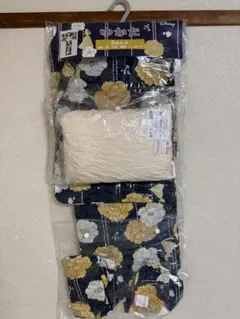 花柄 浴衣・帯セット 5点セット