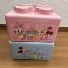 レア品！ベビーミッキー　ブロック型　プラスチックBOX