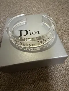 Dior クリスタル装飾 透明バングルのサムネイル