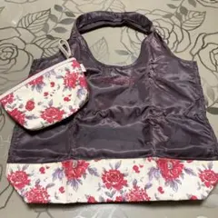 ローラアシュレイLaura Ashlieyエコバッグ ポーチ付き