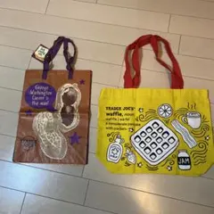 [値下げ]トレジョ エコバッグ 2枚セット 未使用 Trader Joe’s