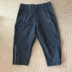 美品限定！ナイキクロップドパンツXL/ブラックスポーツウェア