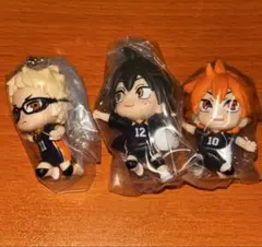 ハイキュー!! ガチャガチャ　でふぉフィグ！　日向　月島　山口