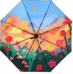 晴雨兼用 折りたたみ傘 花柄 UVカット 日傘 雨傘 軽量