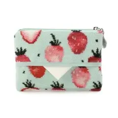新品　FEILER ストロベリードット　ティッシュポーチ