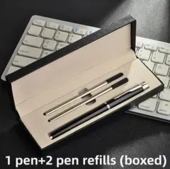 【未使用品】リッチモンドクールシルバーボールペン高級ギフトBOXセット