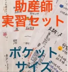助産師実習セット ポケットサイズ　看護師　看護学生　国家試験　就職