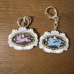 ポケモン アクリルキーホルダーセット シャワーズ、エーフィー