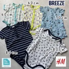 半袖ロンパース　カバーオール　60 70 80