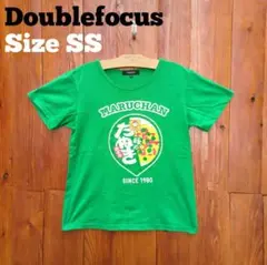 Doublefocus マルちゃん 緑のたぬき Tシャツ グリーン SSサイズ