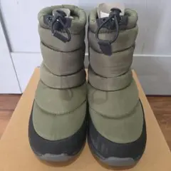 HAWKINS　ブーツ　スノーブーツ　カーキ　22cm　キッズ　ホーキンス