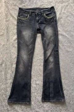 フレアデニム y2k 平成ギャル EDWIN ヴィンテージ ビンテージ古着